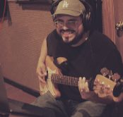 Bass take, headphones on